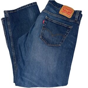 Levis 569 Jeans Mens 36x30 Blue Loose Straight Relaxed Fit